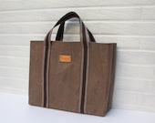 kraft Paper fabric in Brown  - 72CM X 45CM