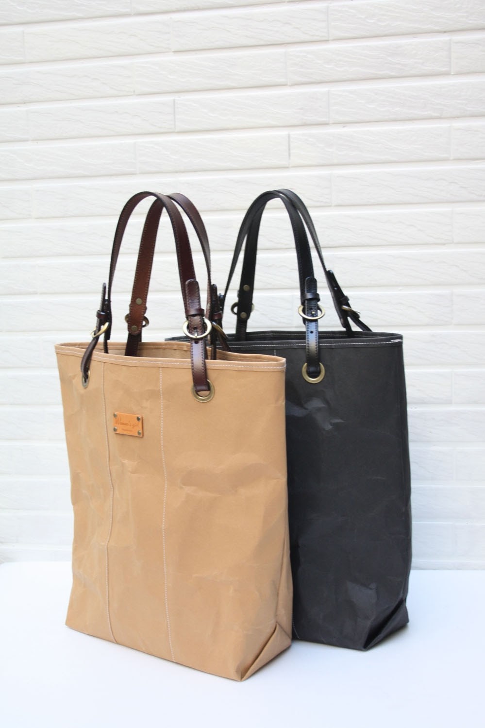 Natural kraft Paper fabric