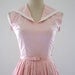 Vintage 1960s Pink Bobbie Brooks Nautical Day Dress