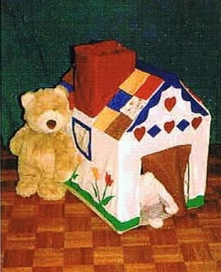 Grandma's Little House (Stuffed animal residence, toybox) Pattern
