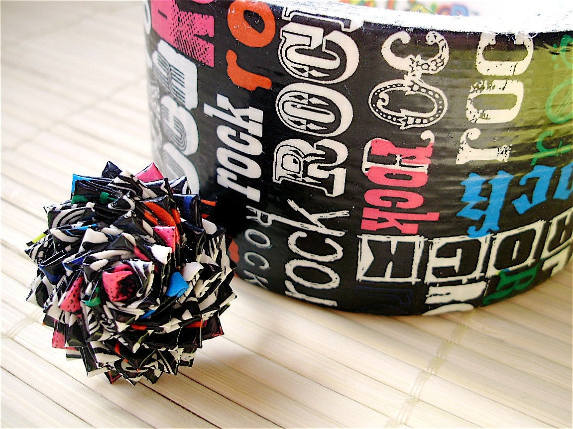 Rock Duct Tape Rose Ring - Limited Edition