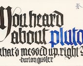 You heard about Pluto