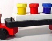 Truck Semi COE(Cab Over Engine) Transfer Art Caddy Truck with Art Poster Paints