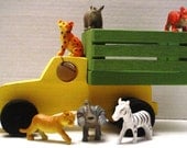 Zoo Truck with Zoo Animals