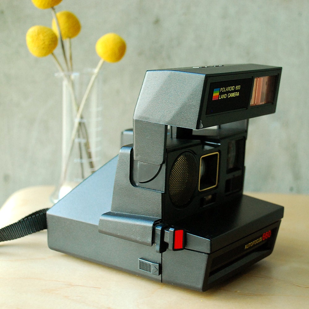 Polaroid Autofocus 660 600 Land Camera Vintage 80's