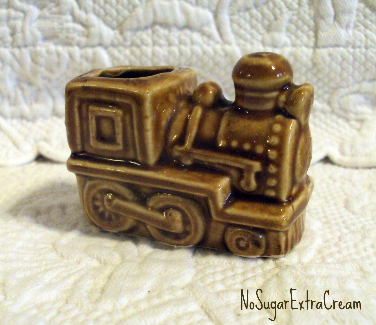 Train Toothpick Holder - Made in Japan - Vintage Kitsch