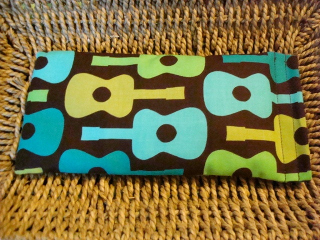 Hot-Cold Therapy Bag for Kids Boo Boos and an Eye Pillow - Groovy Guitars