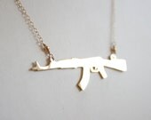 Gold AK-74 (As seen on Stephanie Hayden of Sons of Guns)