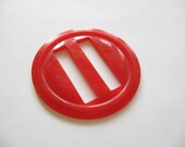 Vintage Belt buckle - Red