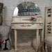 Painted Cottage Chic Shabby Tea Stained French Vanity215