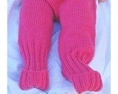 SALE - PDF Pattern - Foots - Knitted Feeties for Longies