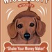 Dachshund Art - Wigglebutt Biscuits - "Shake Your Money Maker" - 8x10 art print by Krista Brooks