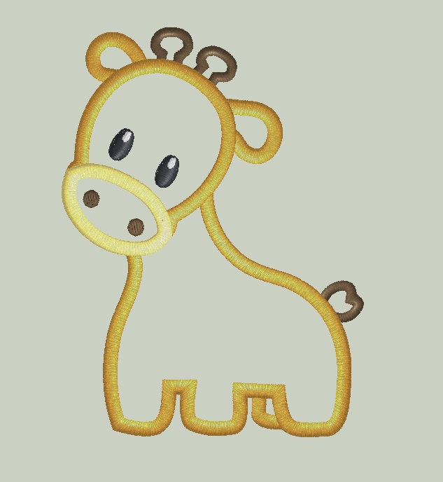 Giraffe Applique