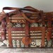 Leather Mediterranean Overnight Luggage Bag