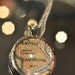 Map Pendant Necklace from Vintage Atlas Cambridge Massachusetts HARVARD