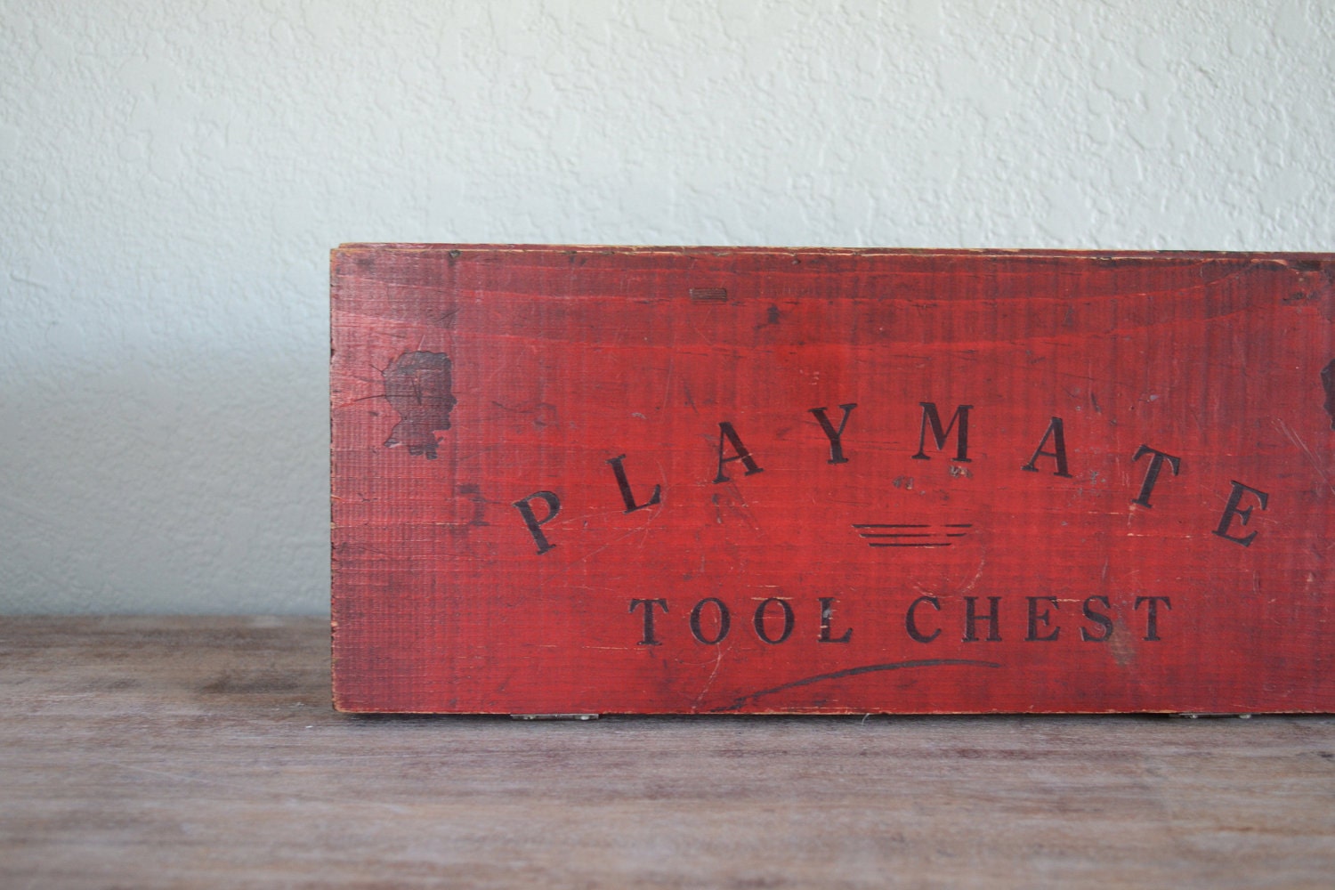 antique toy tool box