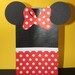 Mickey mouse / Minnie mouse party favor bags set of 8