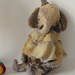 9 inch Clown Elephant with posing arms by Sasha Pokrass