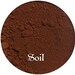 Matte Brown Eyeshadow 3 Gram Sifter jar Mineral Makeup SOIL
