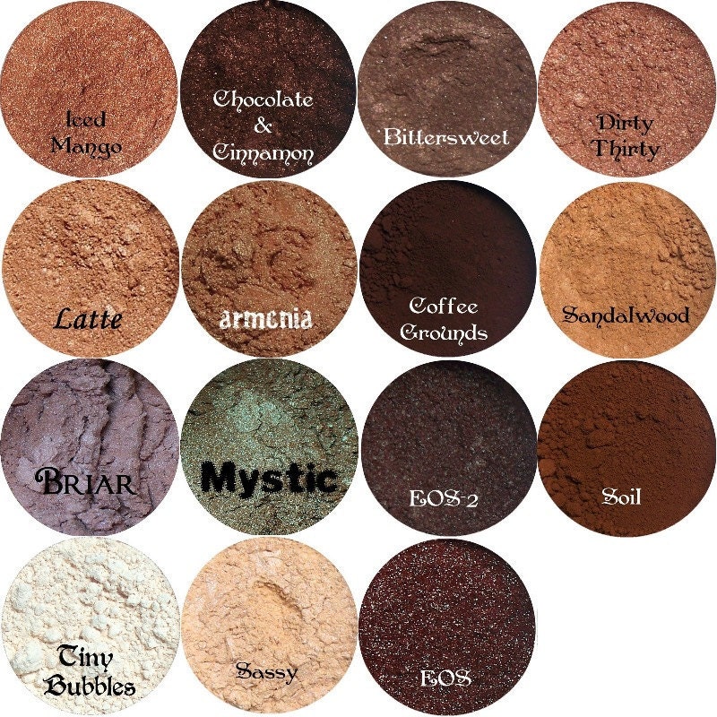 Metallic Gold Eyeshadow 3 gram Jar FOILED Mineral Makeup