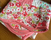 Ruby oh Ruby baby quilt - FREE SHIPPING