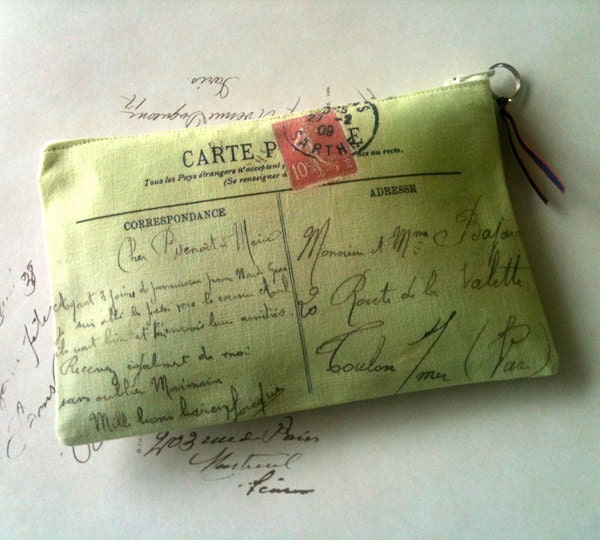 Carte Postale purse