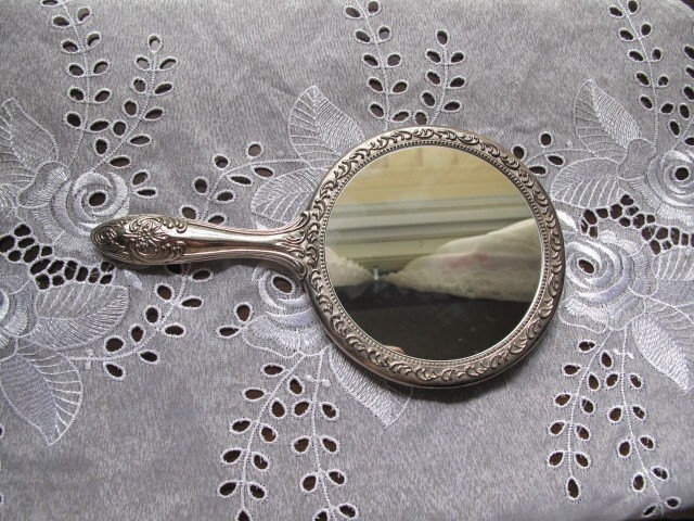 Silver Hand Mirror