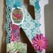 Custom Wooden Nursery Initial Monogram Letters