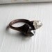 Copper Ring Tibetan Quartz Crystal Ice Natural Artisan Handmade