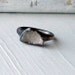 Druzy Copper Ring Geode Cream Champagne Handmade Artisan