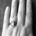 Kunzite Copper Ring Pink Gem Stone Artisan Raw Gem Organic Artisan Handmade