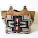 vintage 80s 90s PENDLETON SOUTHWESTERN tote