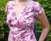 Peplum Top - Lavendar