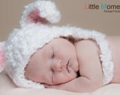 INSTANT DOWNLOAD Crochet Pattern Floppy Fuzzy Bunny Hat (6 Sizes Included Newborn to Adult) Permission to sell all finished items