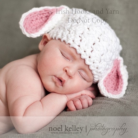 Knitted Lamb Hat