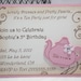Pink Tea Party Invitations - Birthday Party Invitations - Set of 12
