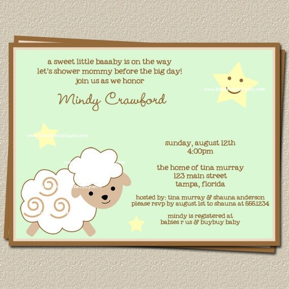 Baby Shower Invitations Free