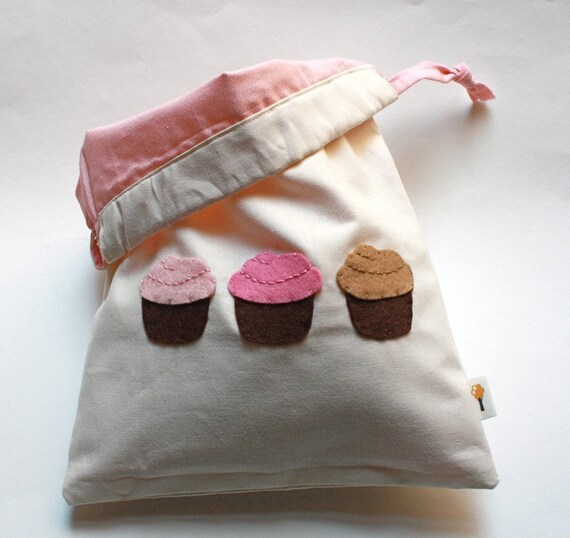 Mini Cupcakes Drawstring Bag / Pouch Il_570xn
