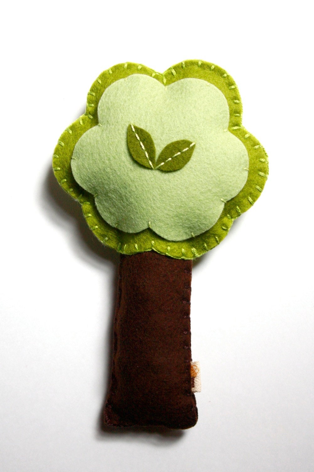 Baby Tree Rattle / Earth Friendly Baby Toys / Organic Baby Rattle