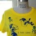Roller Derby Tshirt, "I hit like a Girl" tee shirt in yellow or custom colors