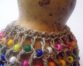Beaded Gourd Rattle