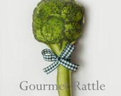 Rattle Baby Broccoli Teething Toy