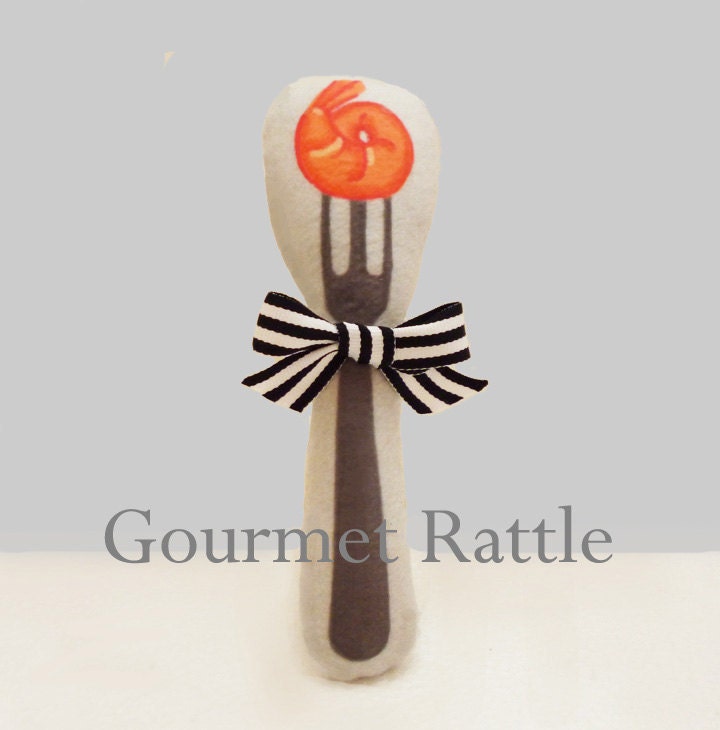 Baby Rattle Pickled Shrimp Teething Toy