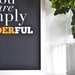 You Are Simply Wonderful Litho Print