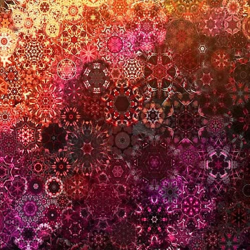 Art photography nature, stars, spring flowers, sunrise sunburst, bridge, water, pink, purple, pastel colors, 16x20"