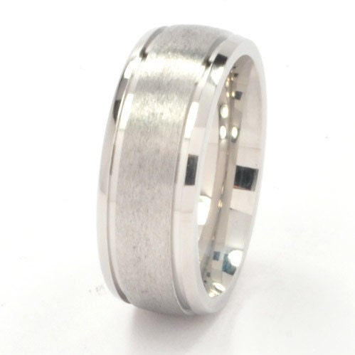 New 7 mm Cobalt Wedding Band, USA Made Jewelry
