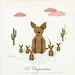 Limited Edition Chupacabra Naturalist Print