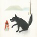 Little Red Riding Hood Mini Triptych Set