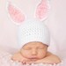 Newborn Hat  Bunny Hat Perfect for Easter