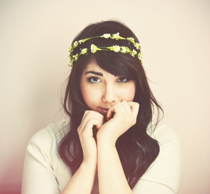 RESERVED - Double Flower Garden Crown